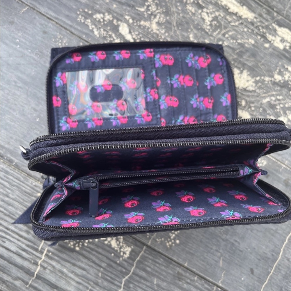 Vera Bradley Dark Blue Wallet Bag - Picture 6 of 6